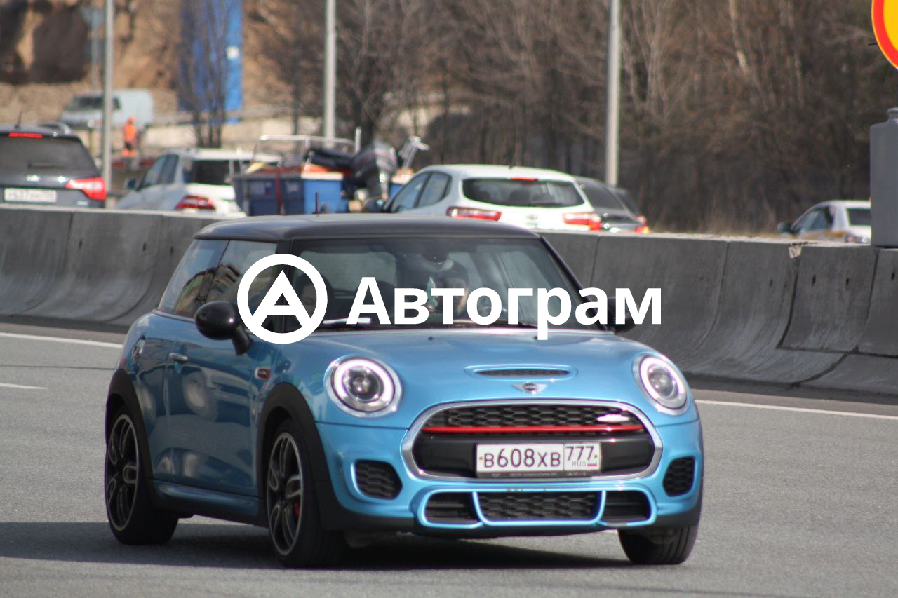 Картина по номерам mini cooper