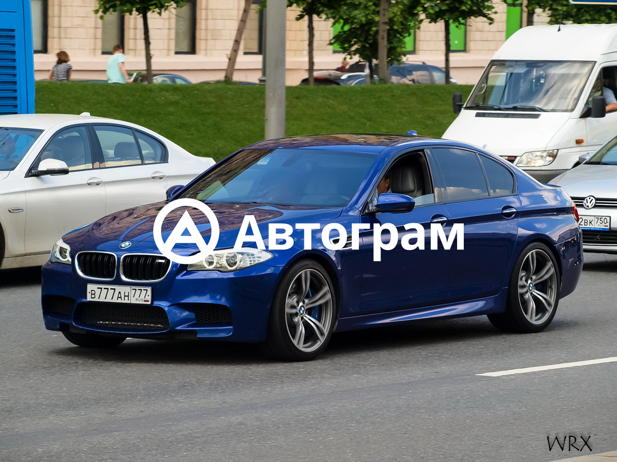 Информация об авто BMW M5 с гос. номеру В777АН777