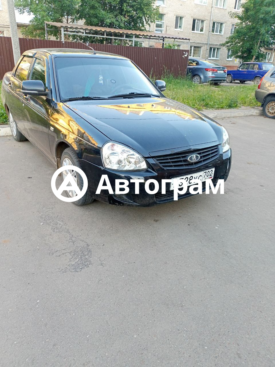 Информация об авто Lada Priora с гос. номеру Е328УС702