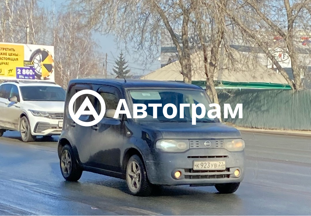 Информация об авто Nissan Cube с гос. номеру К923УВ22