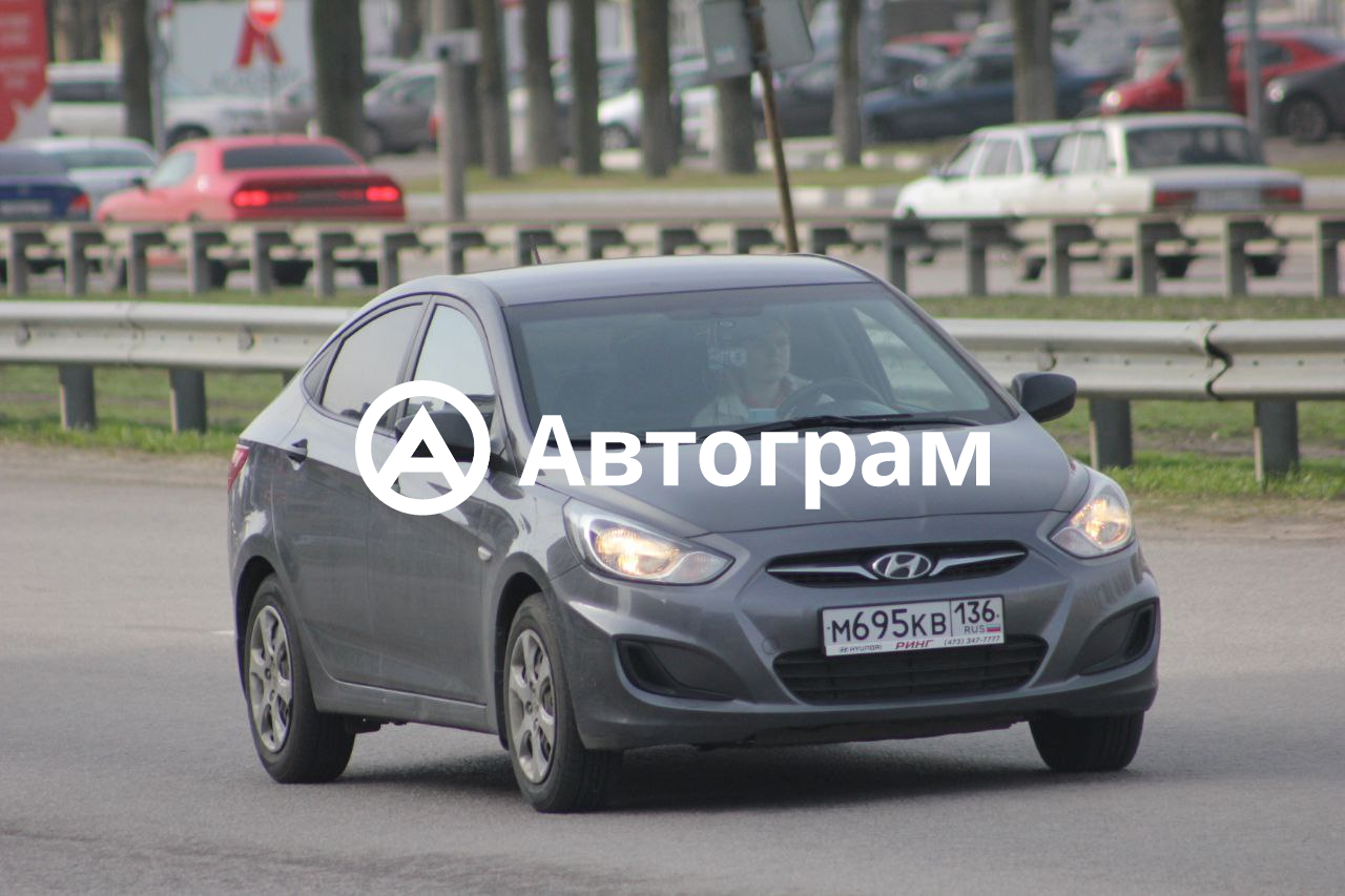 Информация об авто Hyundai Solaris с гос. номеру М695КВ136