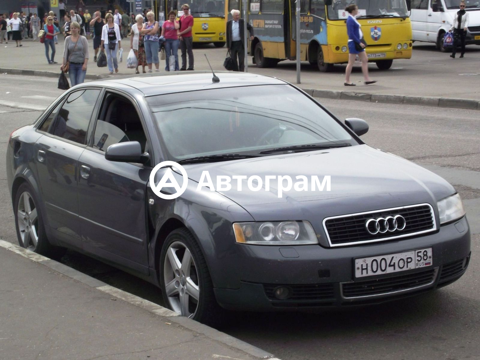 Информация об авто Audi S8 с гос. номеру Н004ОР58