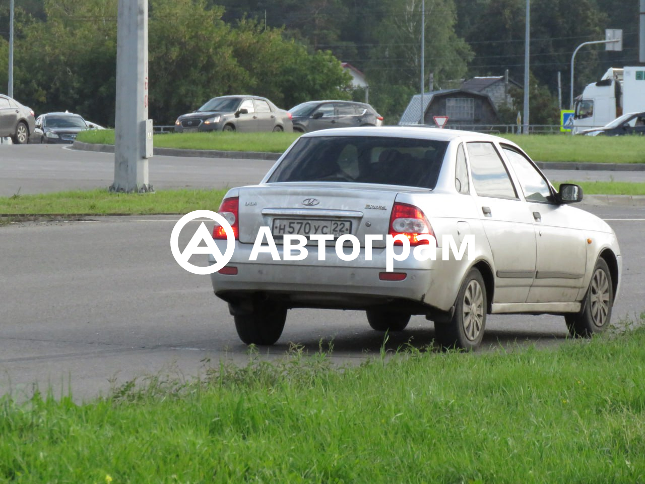 Информация об авто Lada Priora с гос. номеру Н570УС22