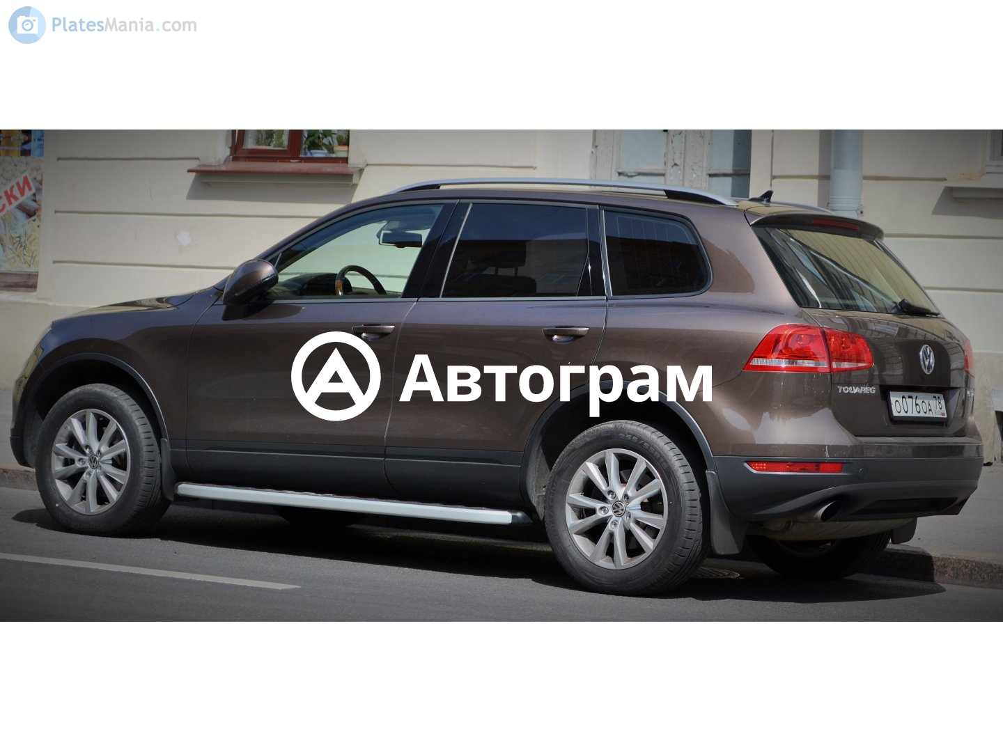 Информация об авто Volkswagen Touareg с гос. номеру О076ОА78