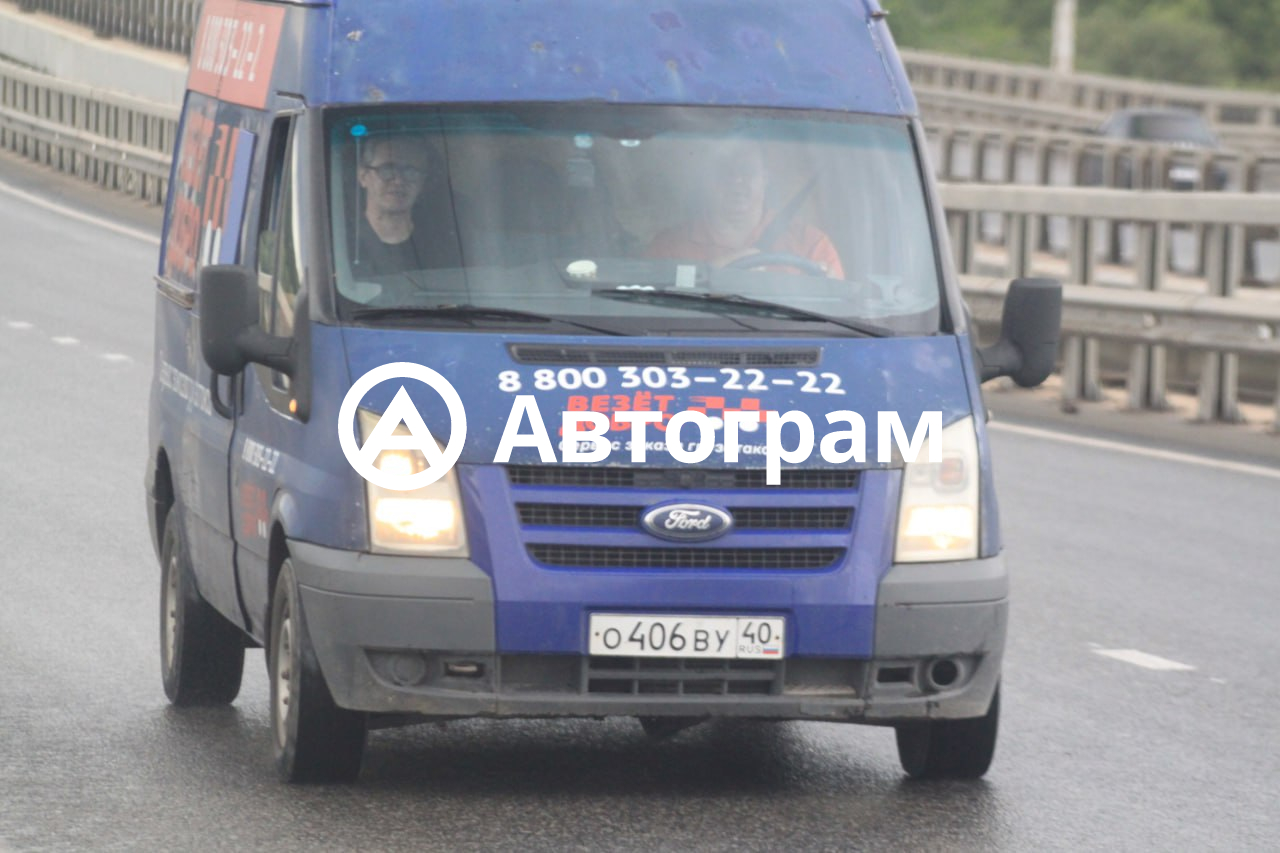 Информация об авто Ford Transit с гос. номеру О406ВУ40