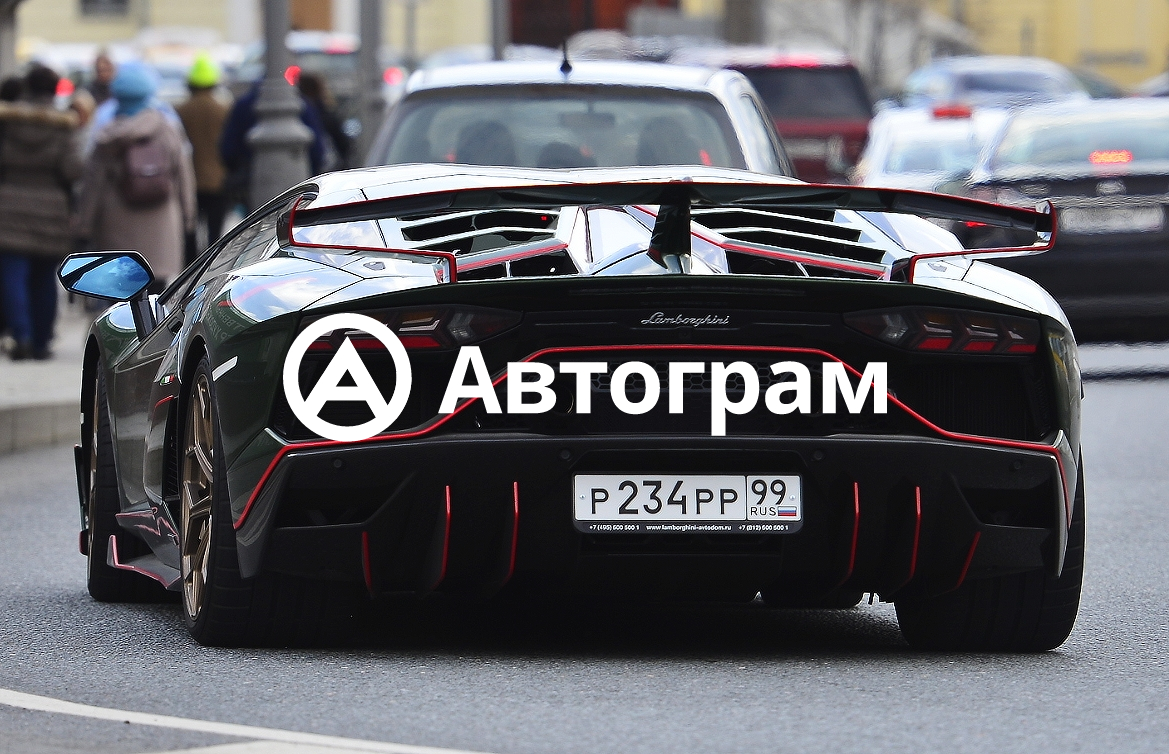 Информация об авто Lamborghini Huracan с гос. номеру Р234РР99