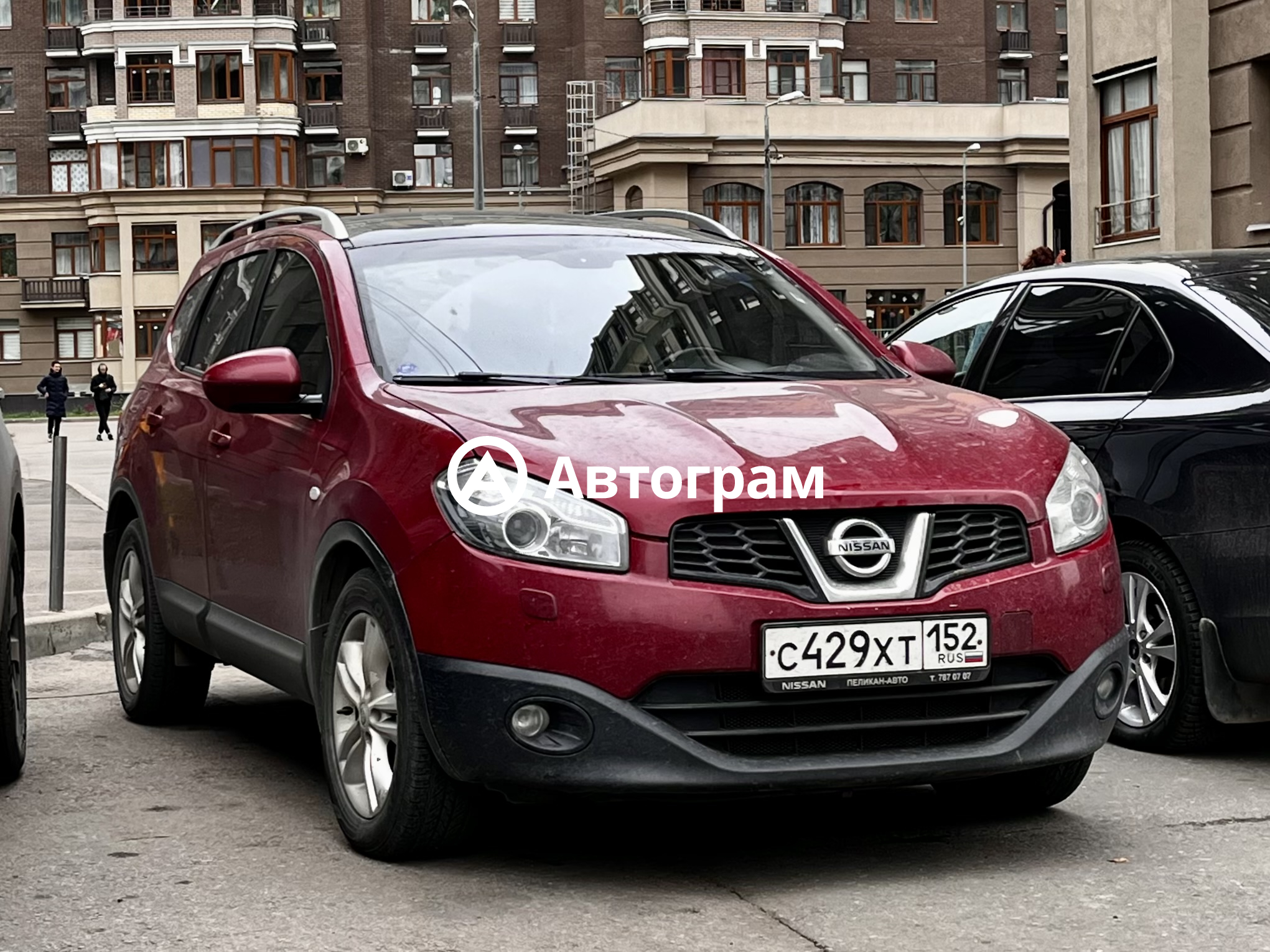 Информация об авто Nissan Qashqai с гос. номеру С429ХТ152