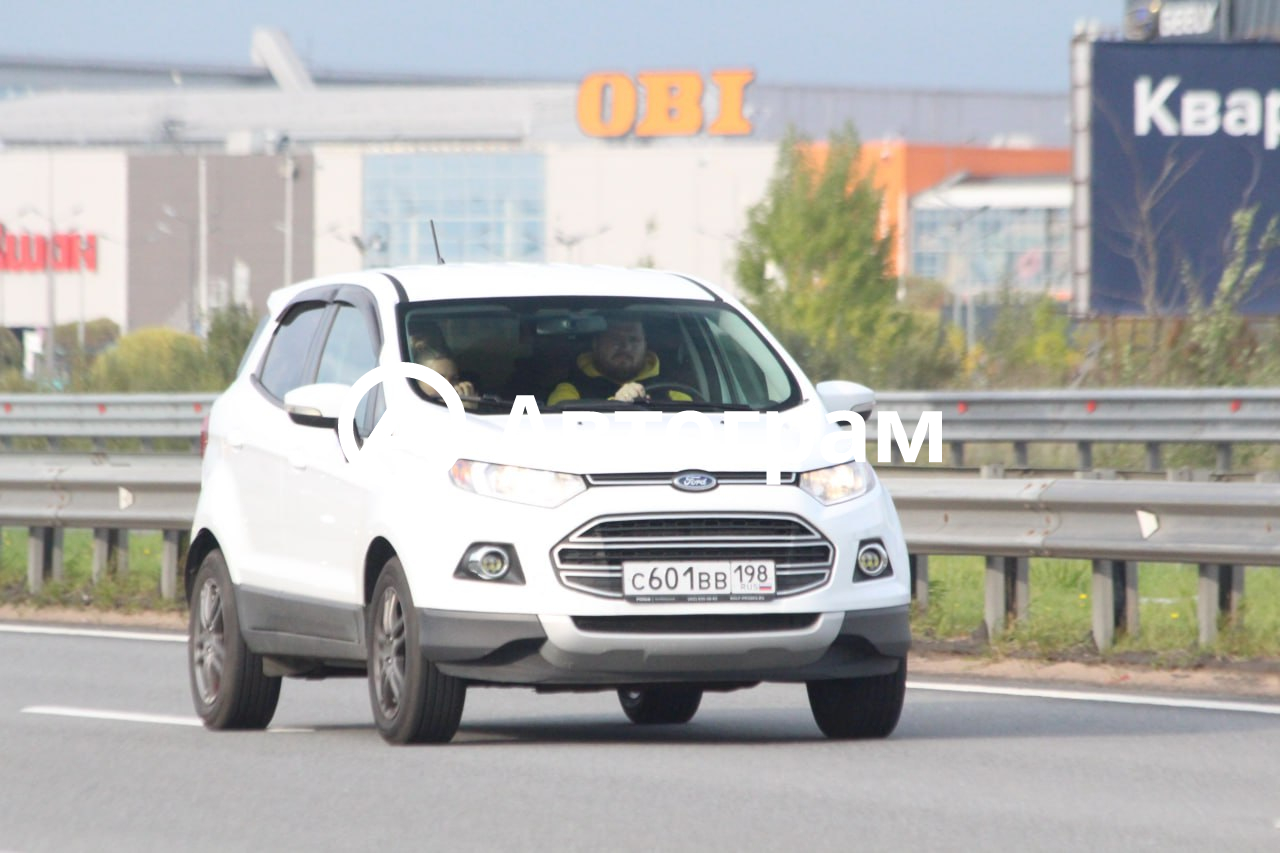 Информация об авто Ford EcoSport с гос. номеру С601ВВ198