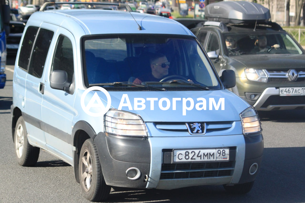 Информация об авто Peugeot Partner с гос. номеру С824ММ98