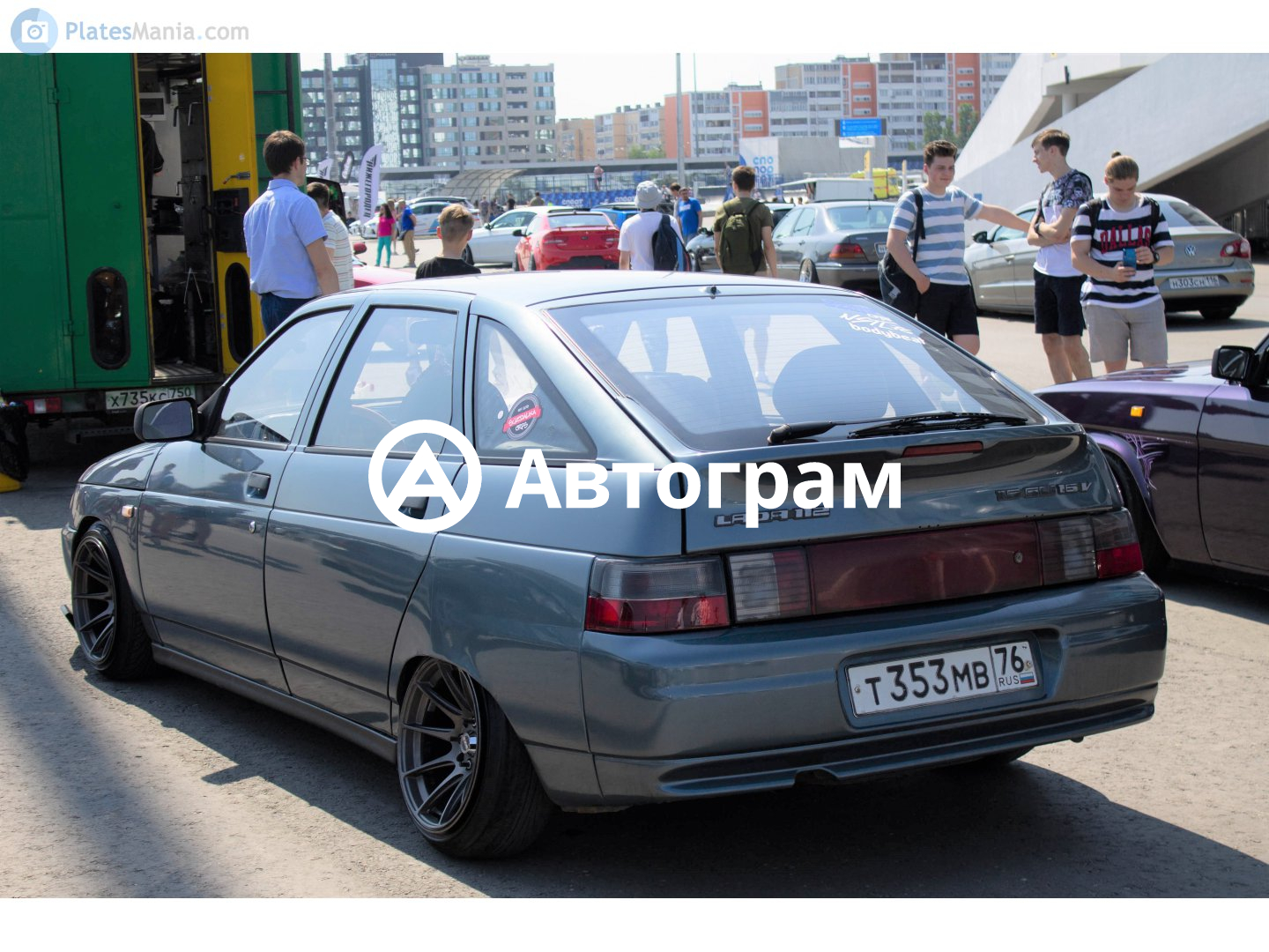 Информация об авто Lada 2112 с гос. номеру Т353МВ76