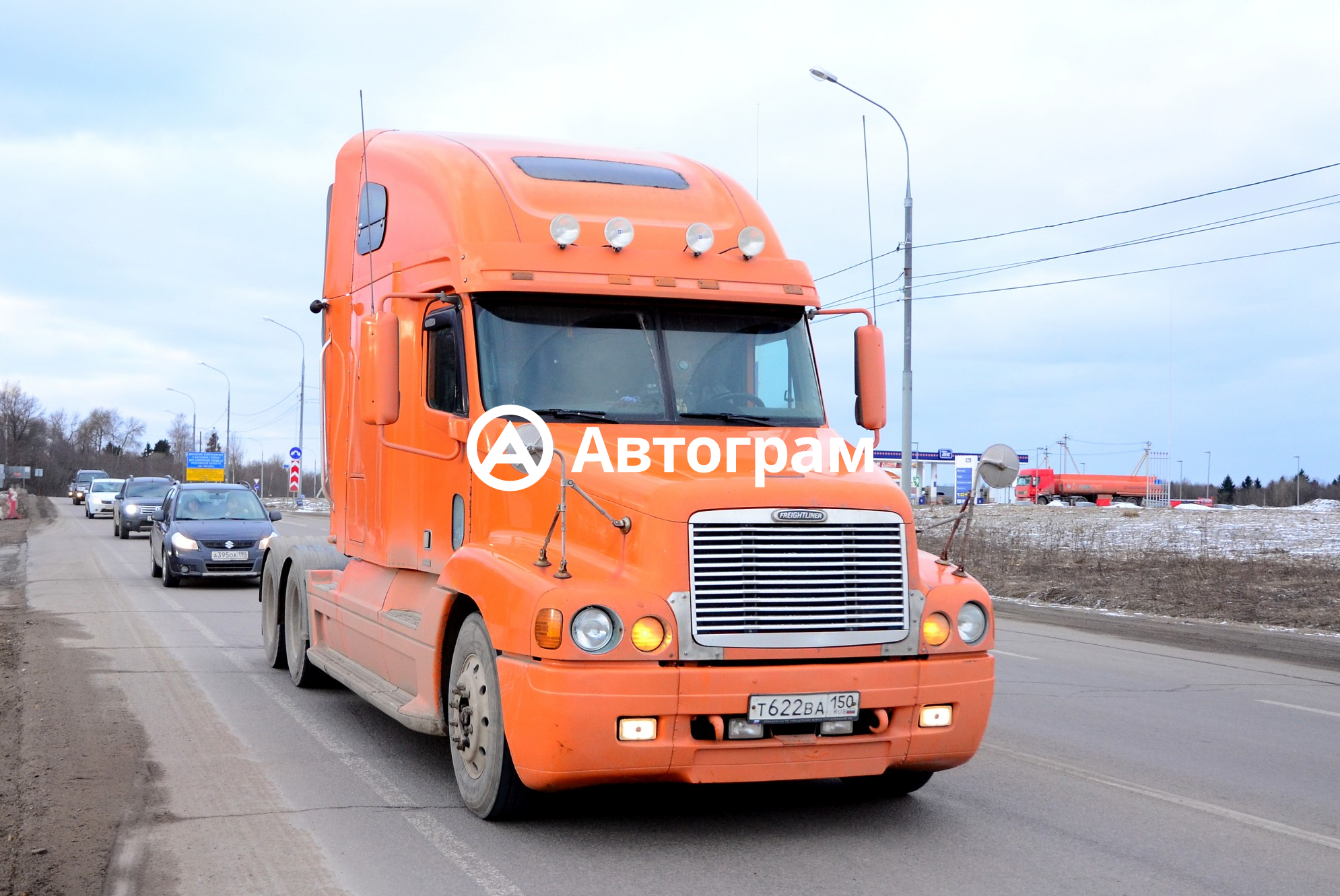 Freightliner FLD С тралом