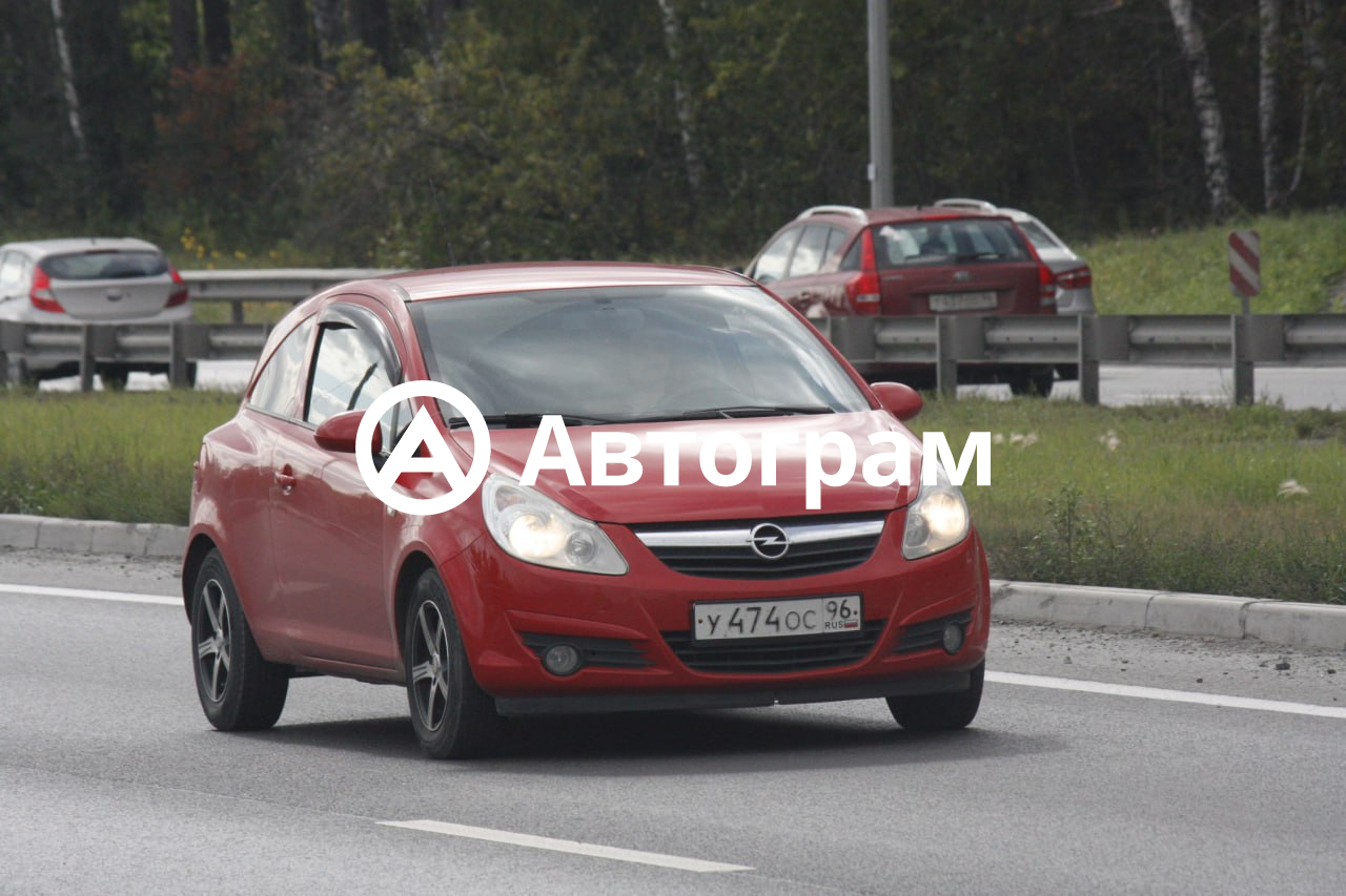 Информация об авто Opel Corsa с гос. номеру У474ОС96