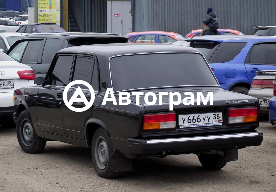 Автомобиль номер 7. ВАЗ 2107 38 регион. ВАЗ 2107 С номером 007. ВАЗ 2107 777 С номерами. ВАЗ 2107 666 71.