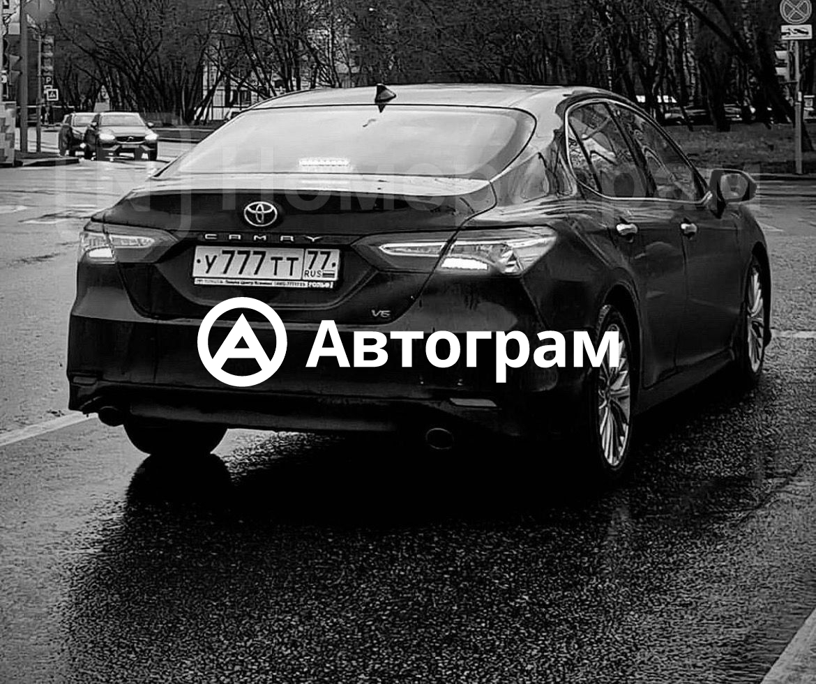 Информация об авто Toyota Camry с гос. номеру У777ТТ77