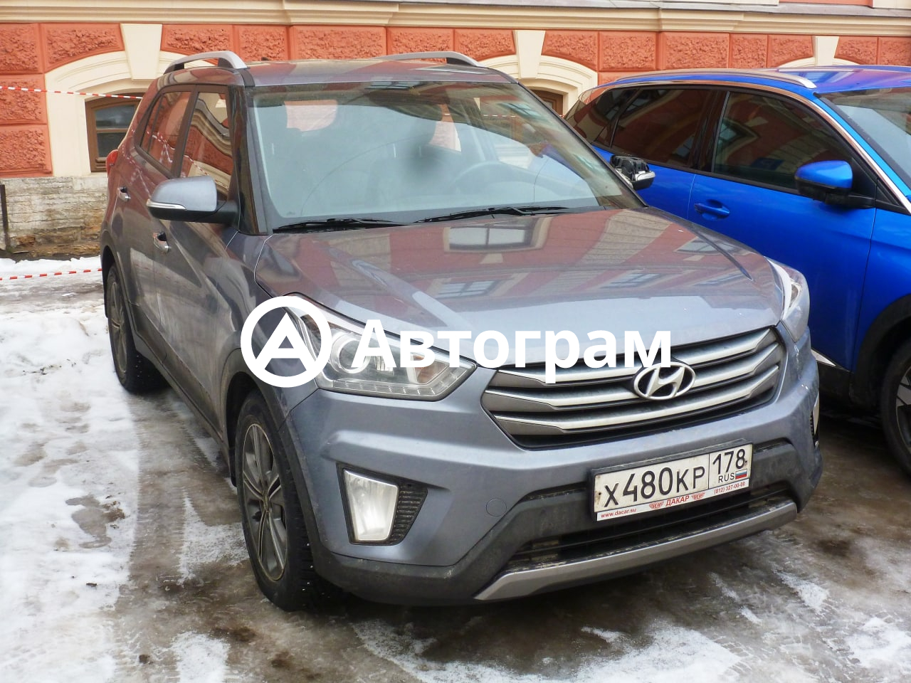 Информация об авто Hyundai Creta с гос. номеру Х480КР178